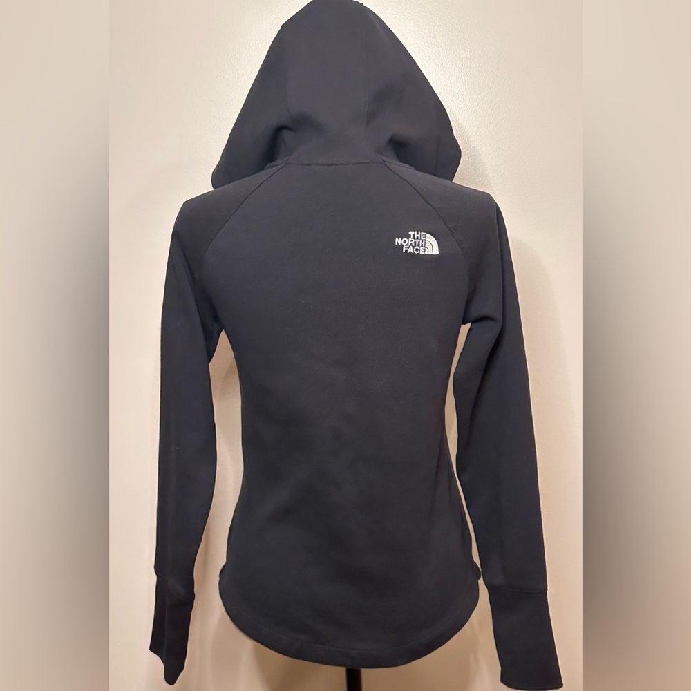 The North Face zip up hoodie black size S - Picture 2 of 5